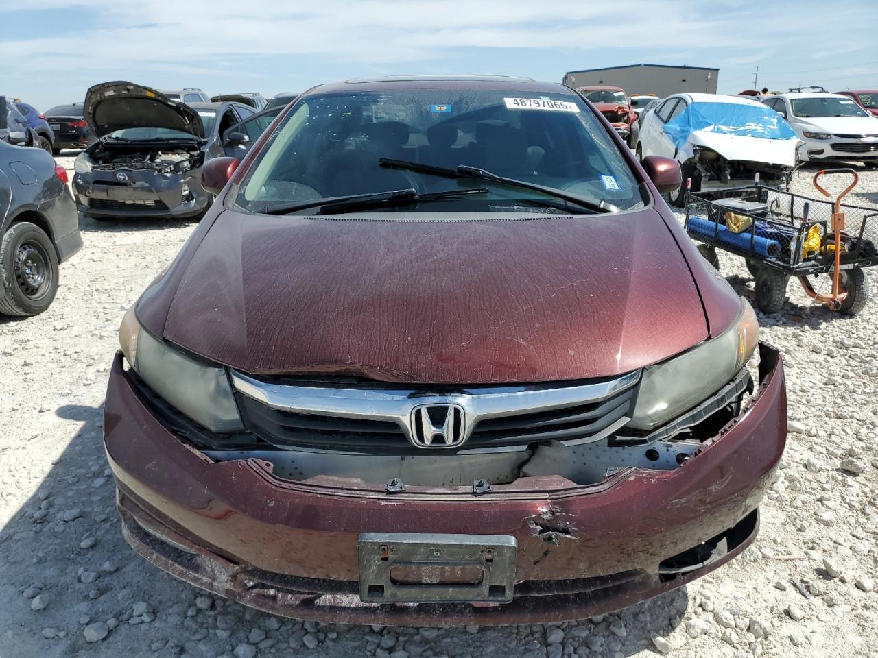 2012 HONDA CIVIC EX - Фото 5