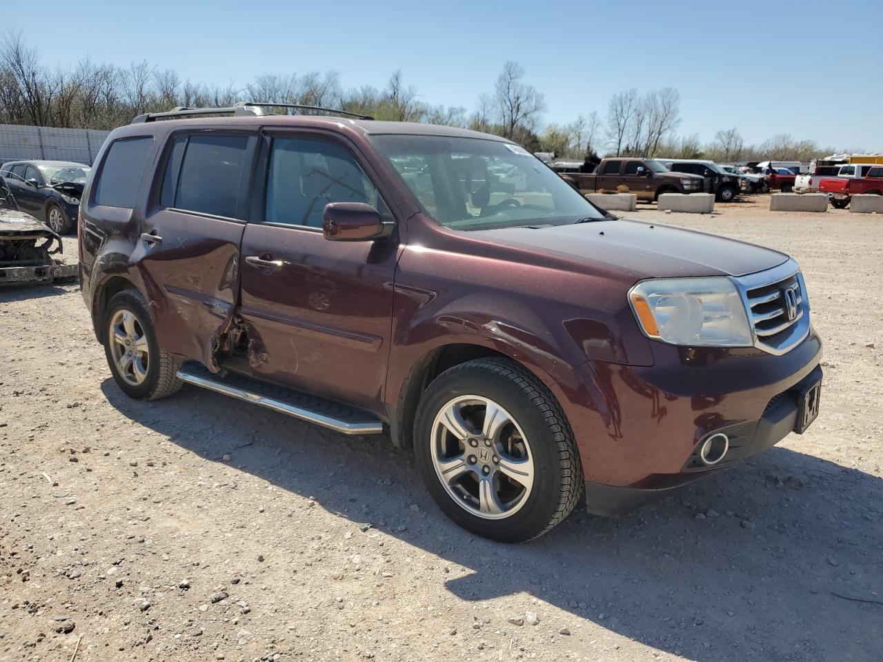 2013 HONDA PILOT EXL - Фото 4