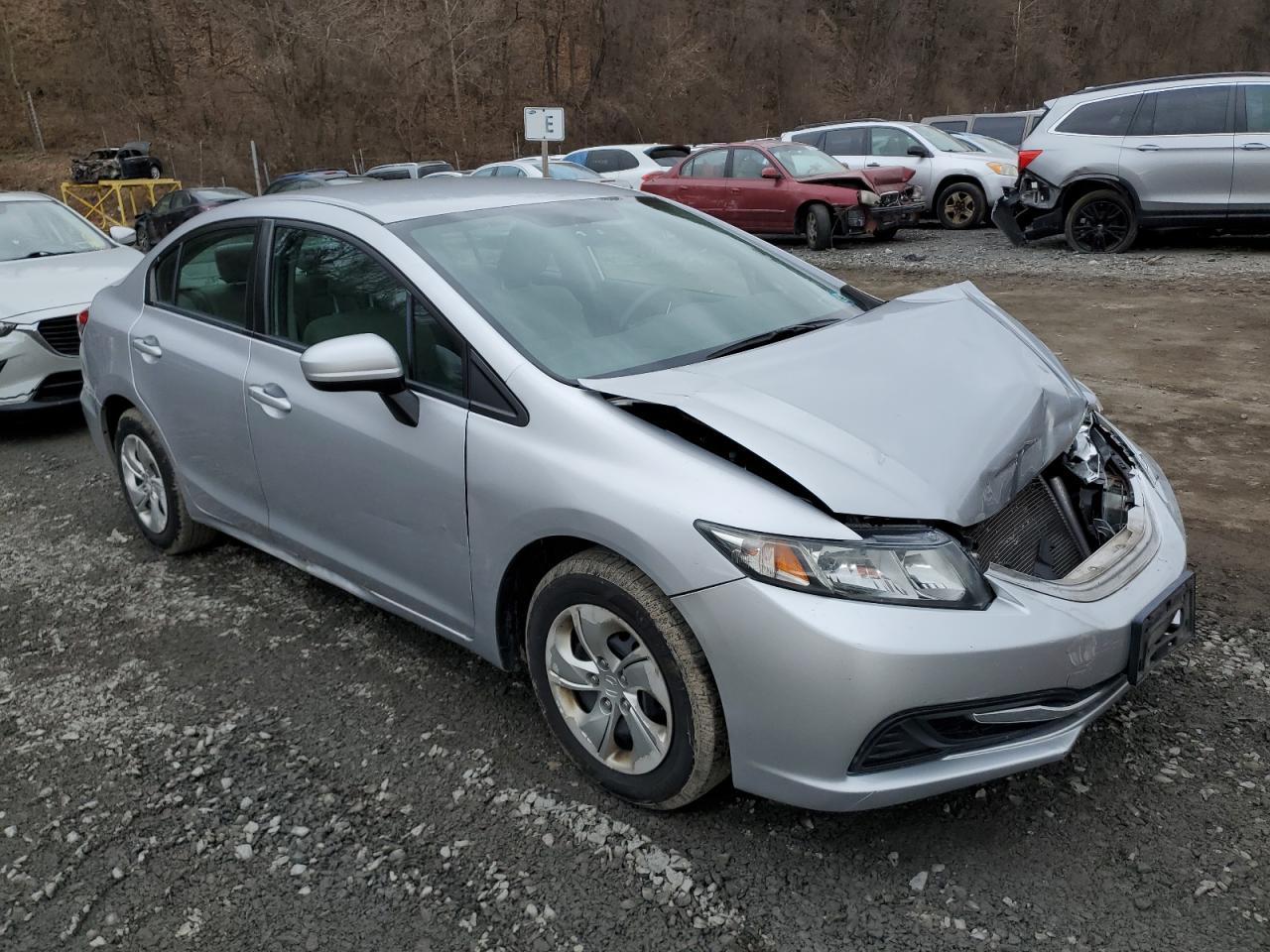 2015 HONDA CIVIC LX - Фото 4