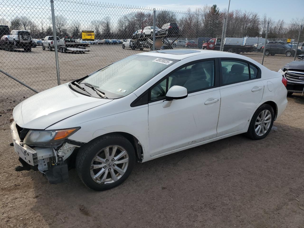2012 HONDA CIVIC EX