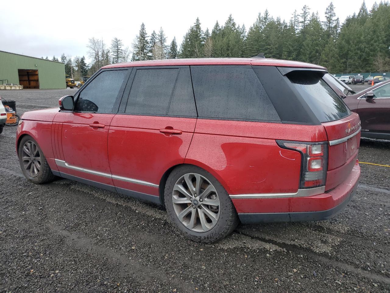 2016 LAND ROVER RANGE ROVE - Фото 2