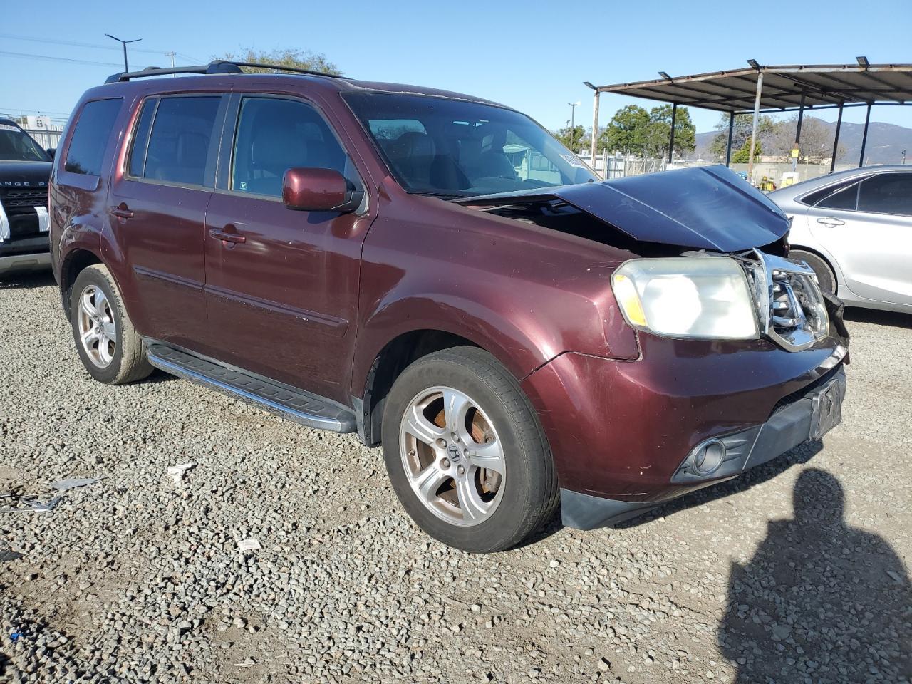 2012 HONDA PILOT EXL - Фото 4
