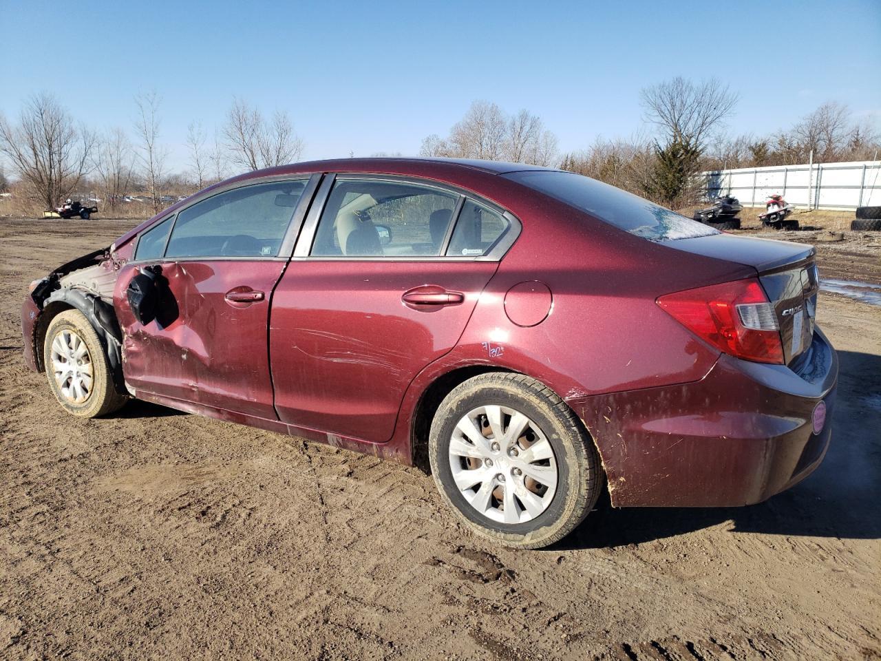 2012 HONDA CIVIC LX - Фото 2