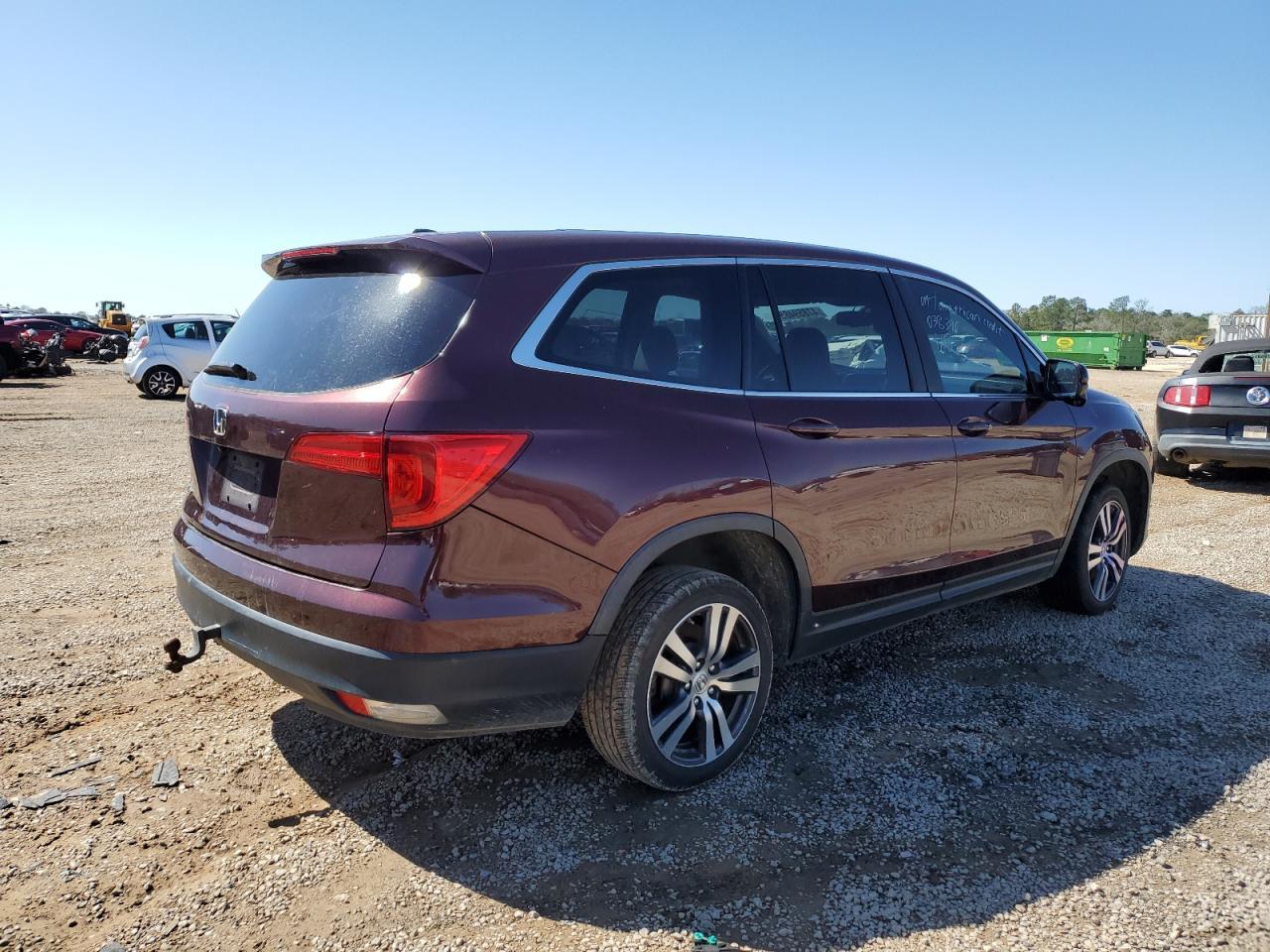 2017 HONDA PILOT EXL - Фото 3