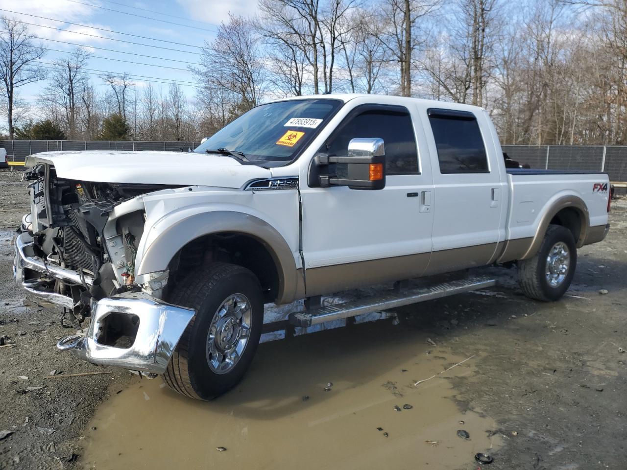2012 FORD F250 SUPER