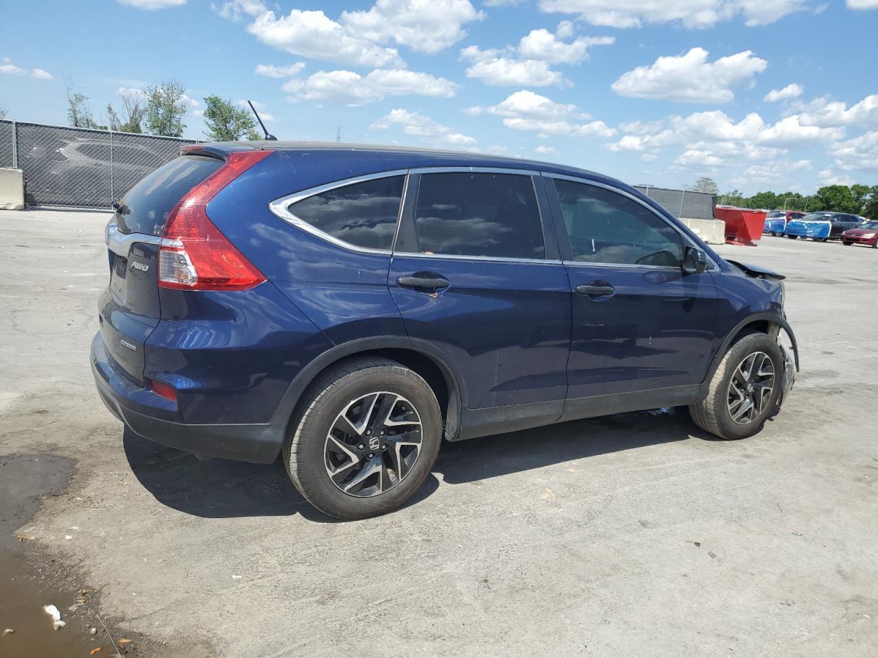 2016 HONDA CR-V SE - Фото 3