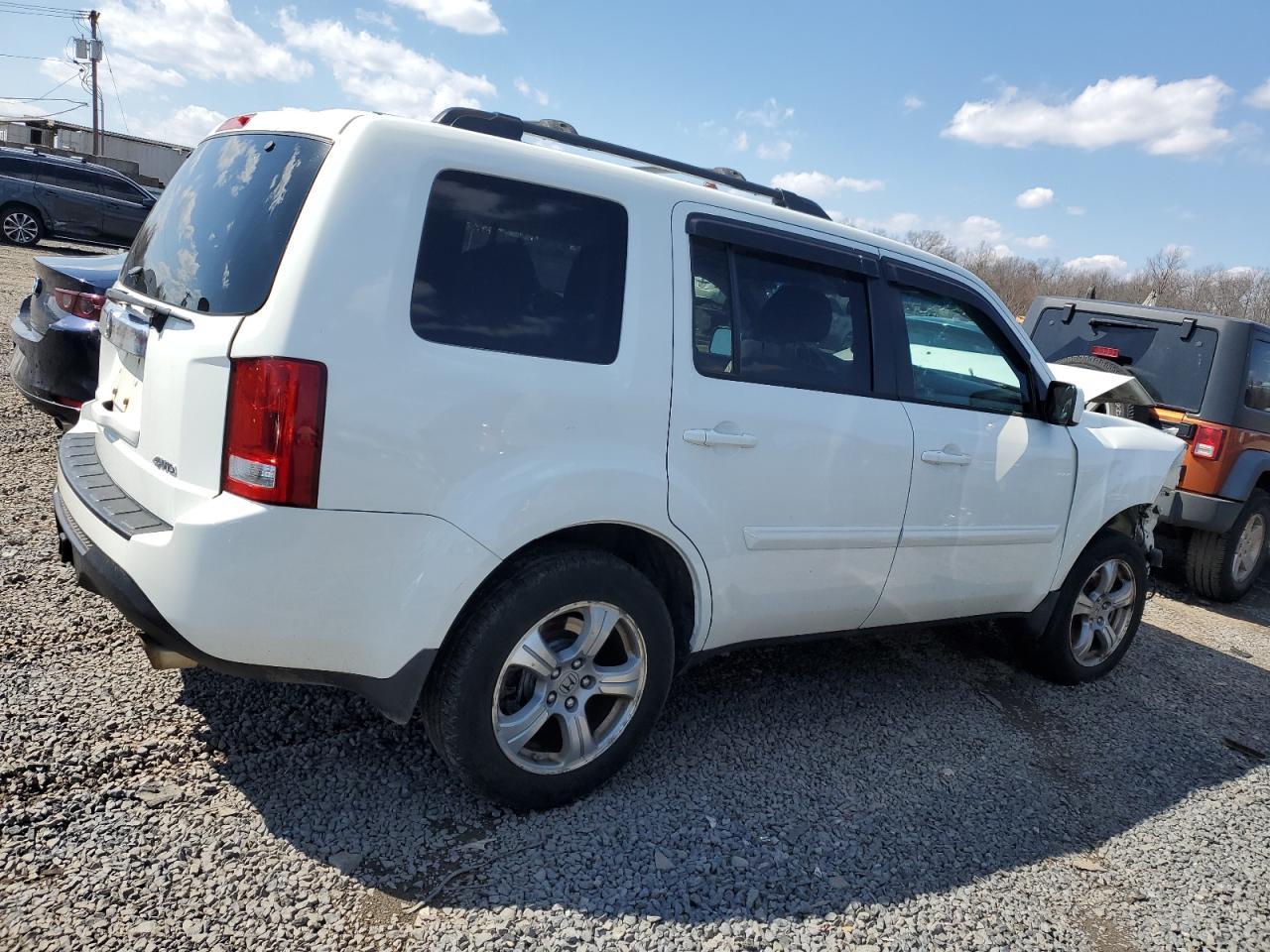2012 HONDA PILOT EXLN - Image 3