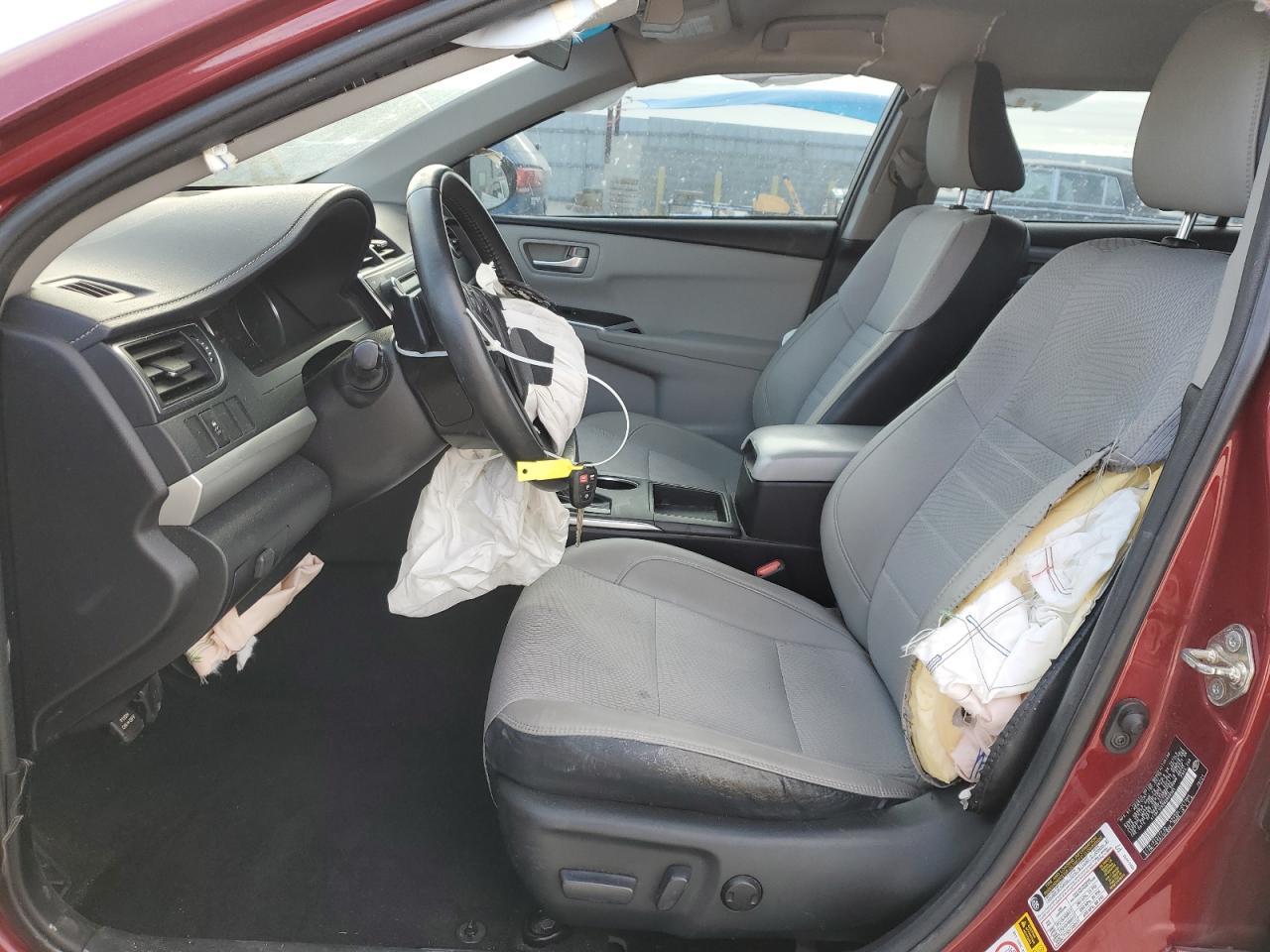 2016 TOYOTA CAMRY LE - Фото 7
