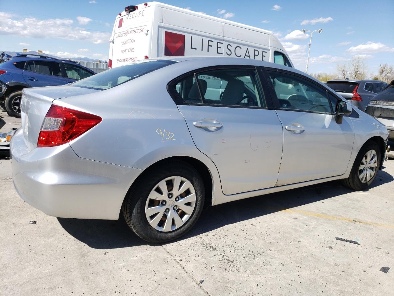 2012 HONDA CIVIC LX - Фото 3