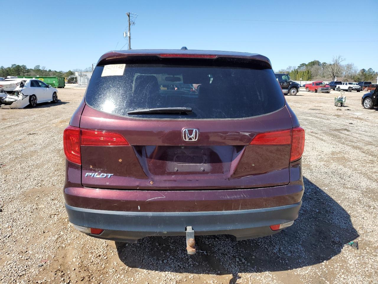 2017 HONDA PILOT EXL - Фото 6