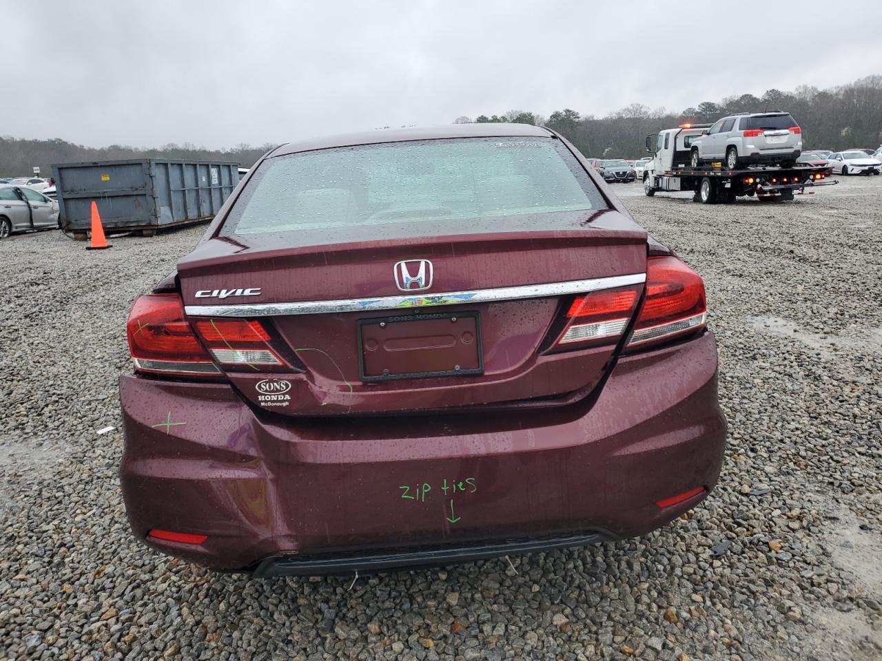 2014 HONDA CIVIC LX - Фото 6