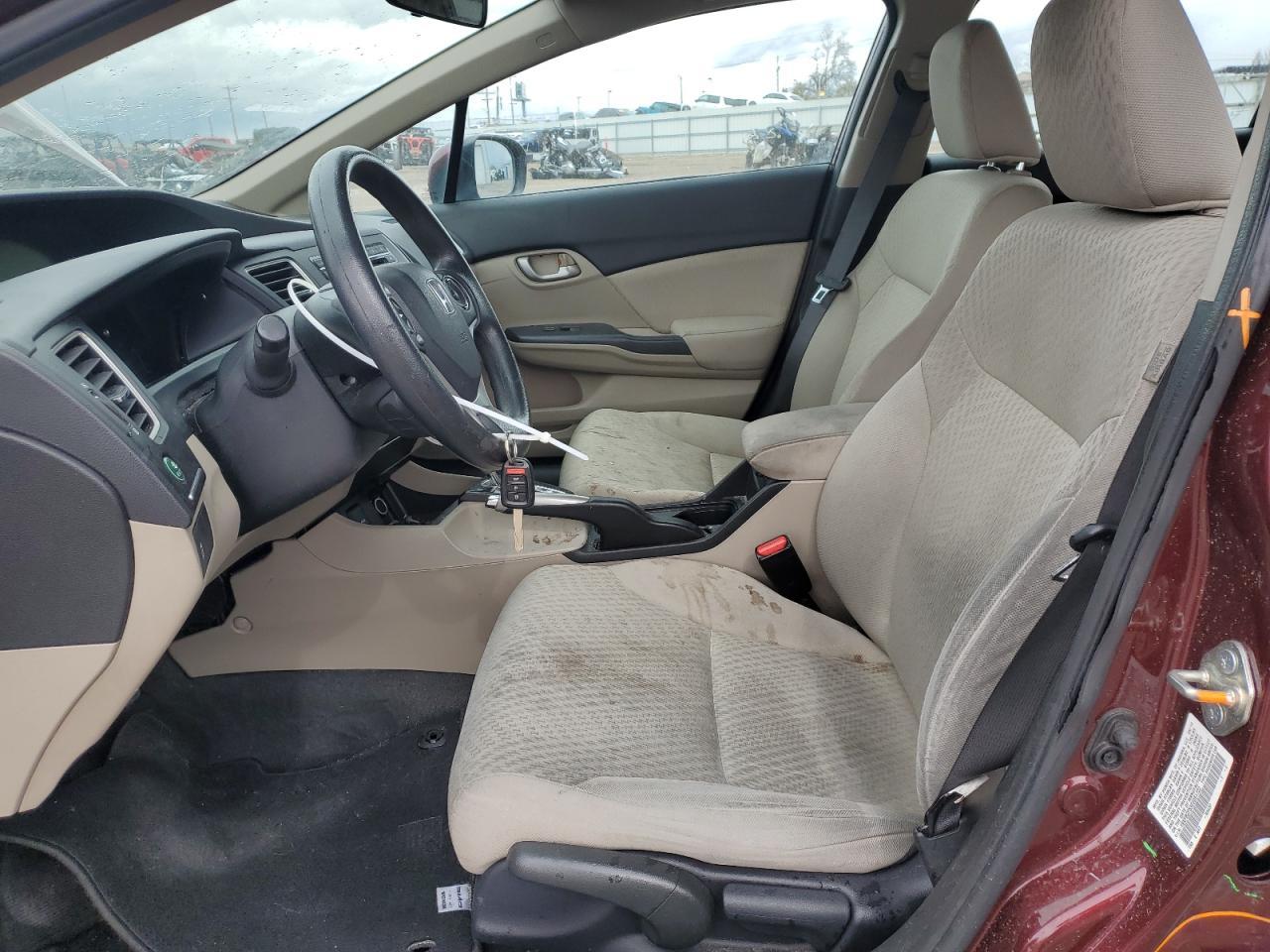 2014 HONDA CIVIC LX - Фото 7