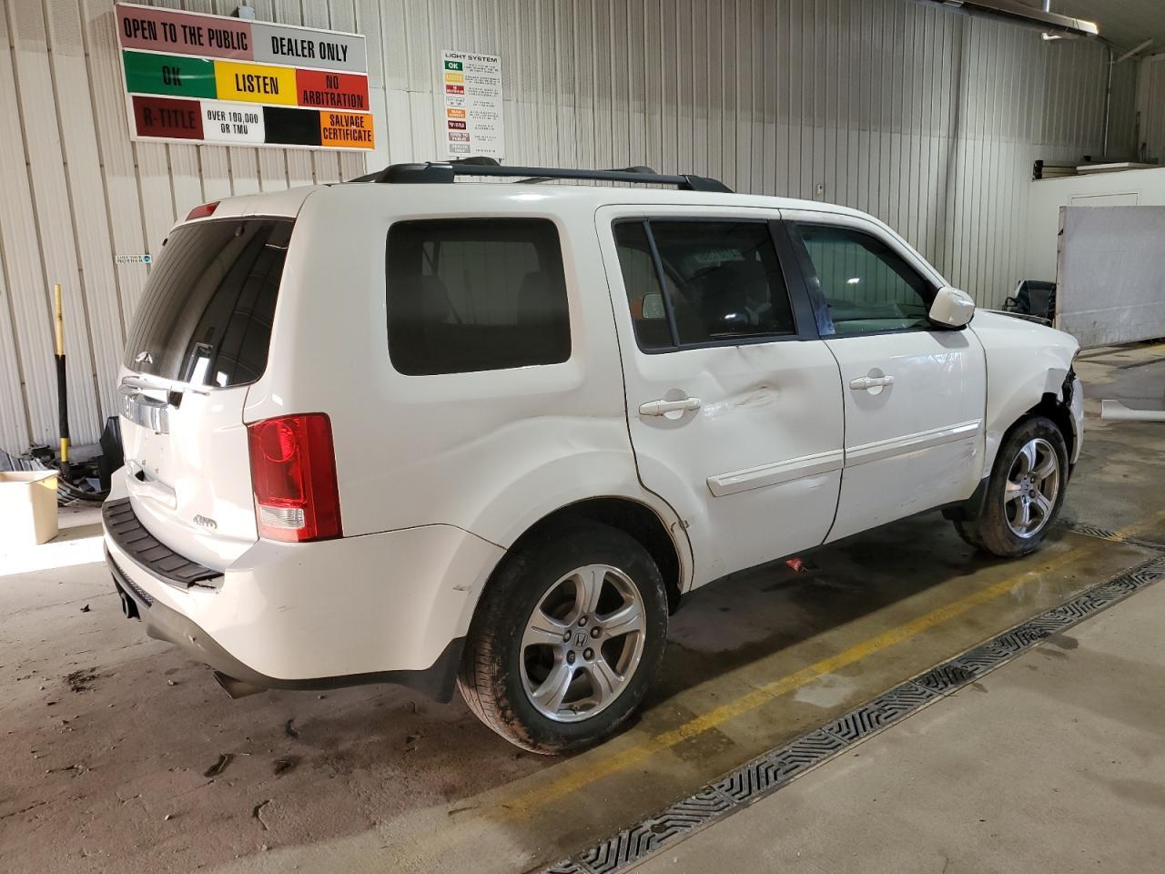 2013 HONDA PILOT EXL - Image 3