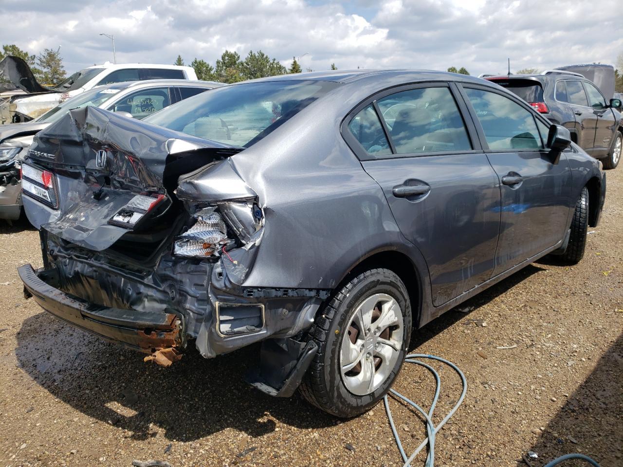 2013 HONDA CIVIC LX - Фото 3