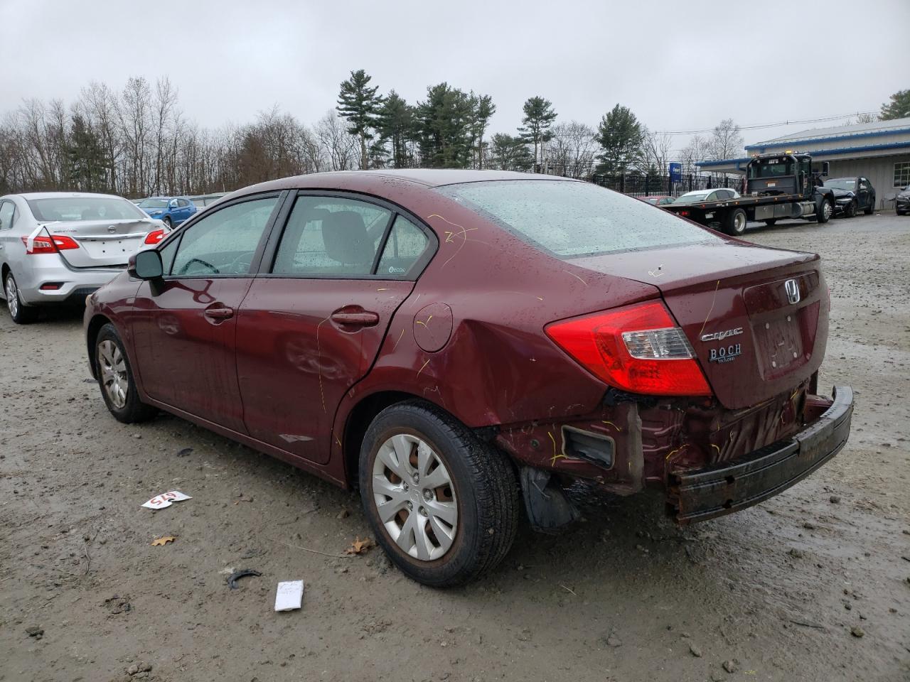2012 HONDA CIVIC LX - Фото 2