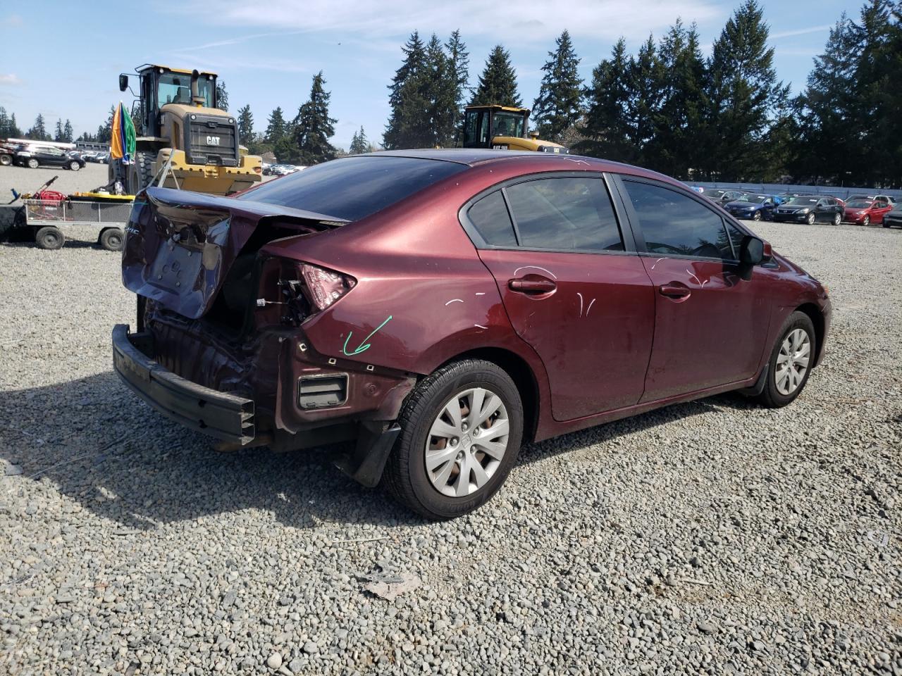 2012 HONDA CIVIC LX - Фото 3