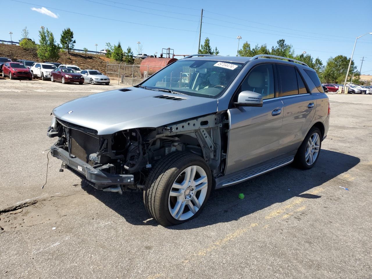 2015 MERCEDES-BENZ ML 350 car image