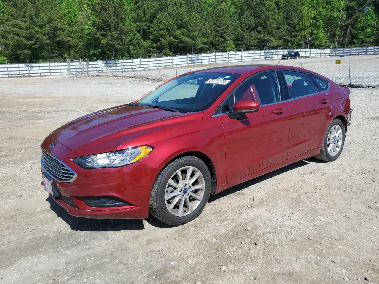 2017 FORD FUSION SE car image