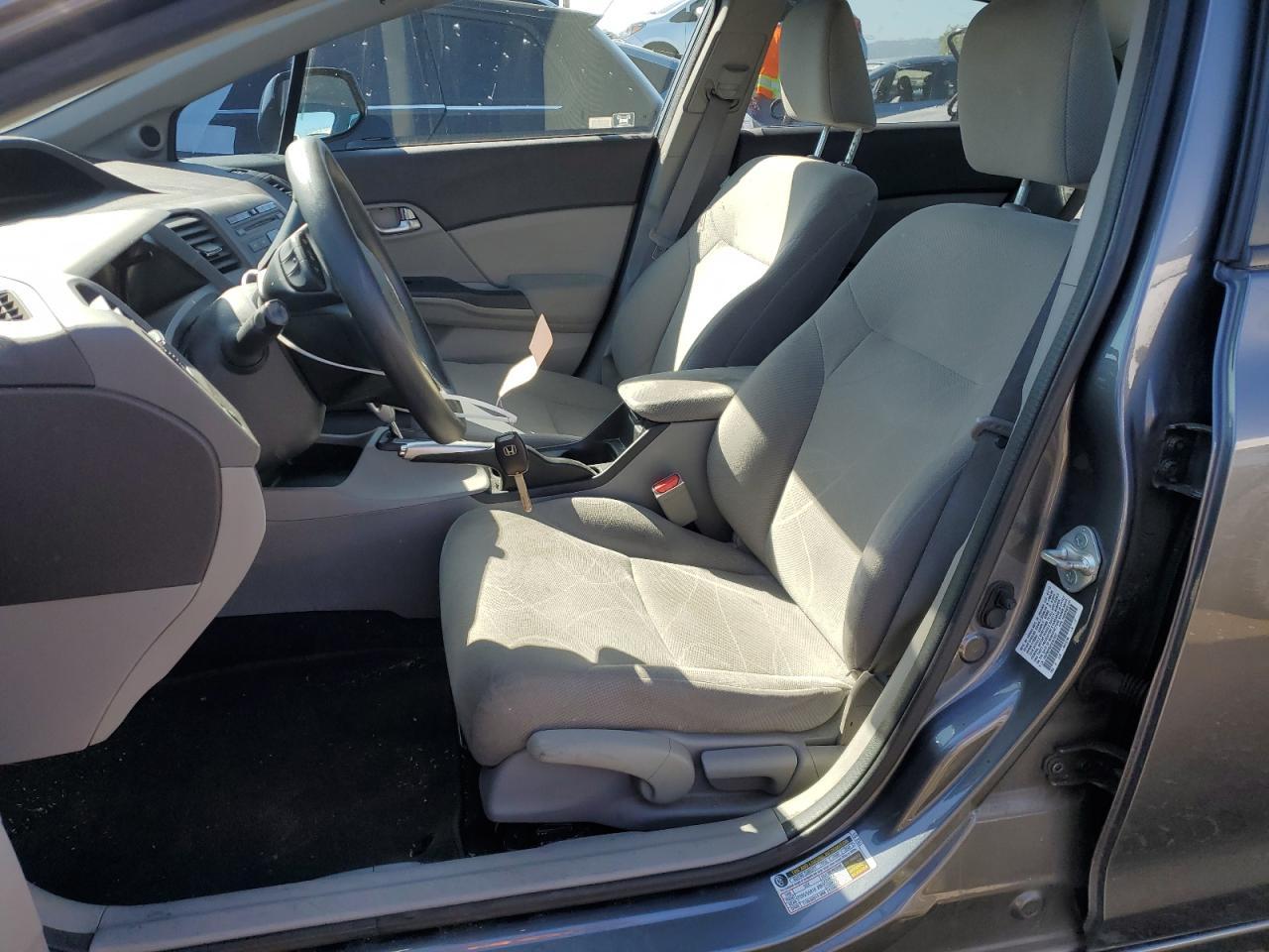 2012 HONDA CIVIC EX - Фото 7