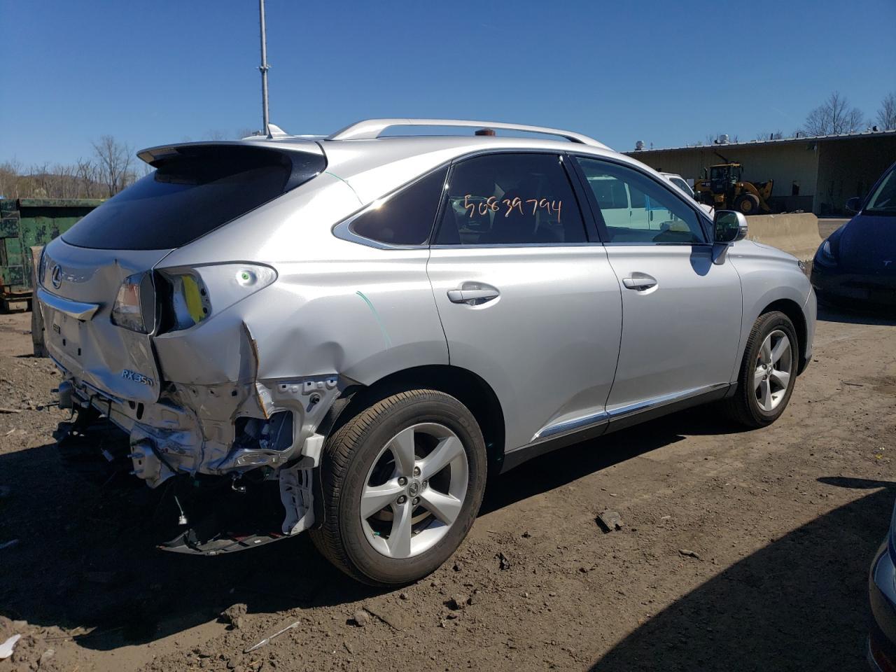 2013 LEXUS RX 350 BAS - Image 3