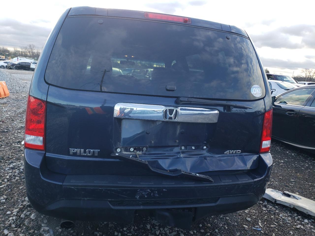 2012 HONDA PILOT EXL - Image 6