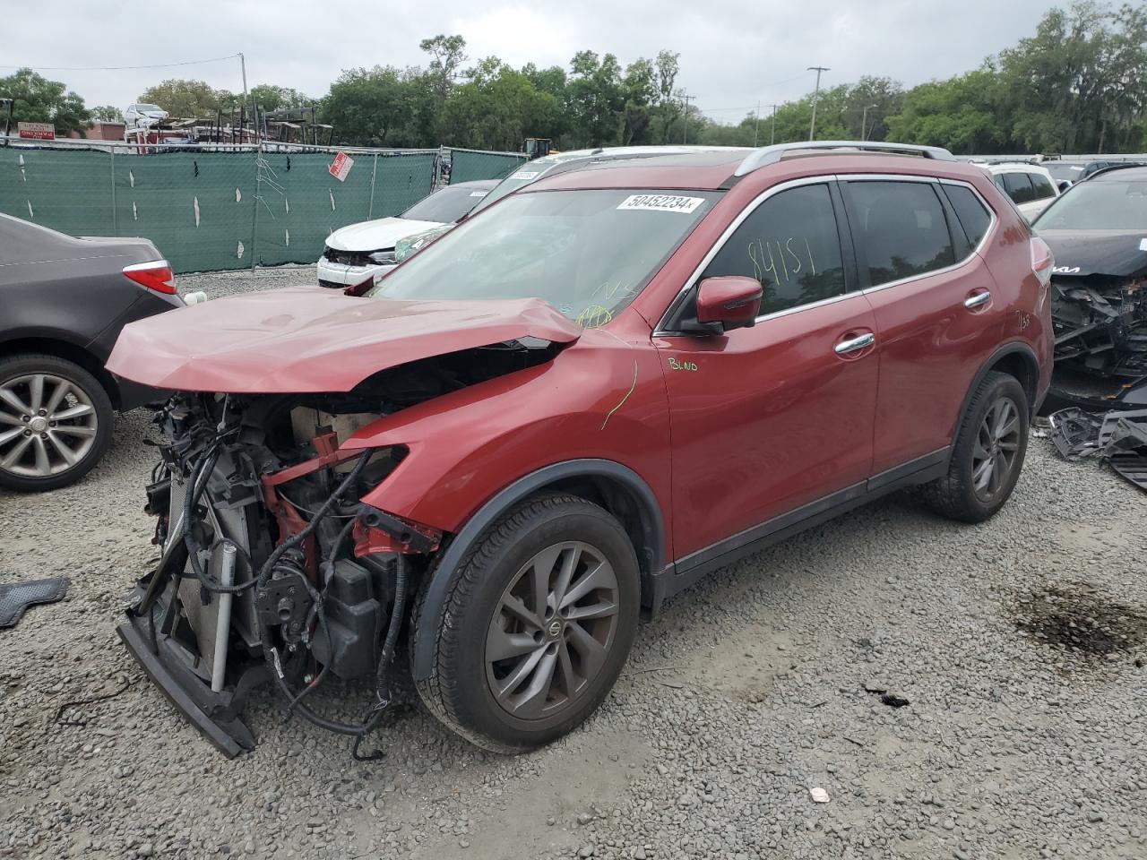 2016 NISSAN ROGUE S