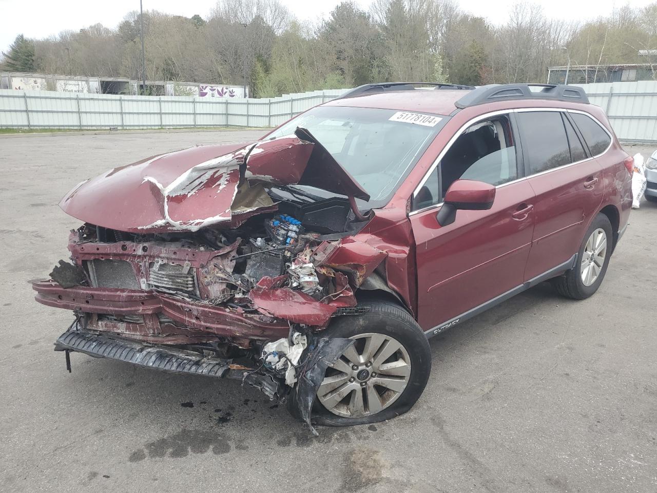 2016 SUBARU OUTBACK 2. car image