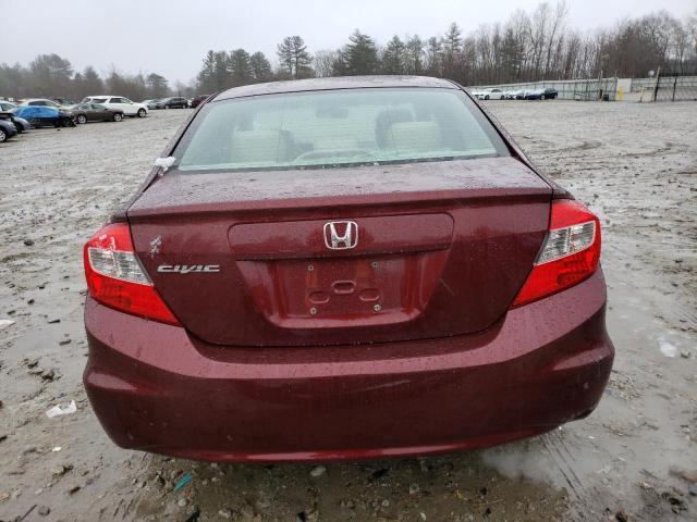 2012 Honda Civic Lx - Фото 6