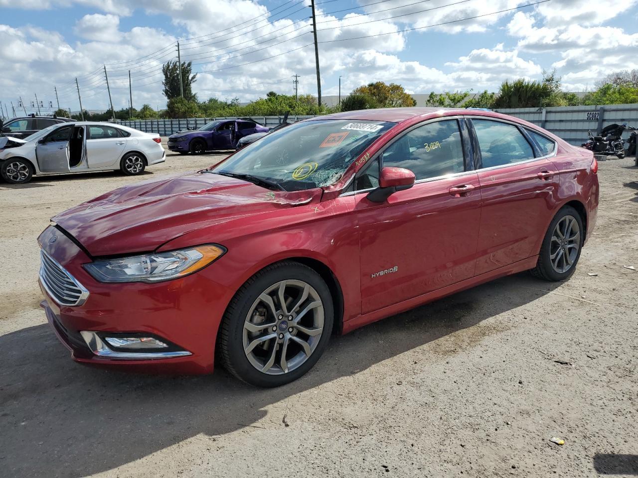 2017 FORD FUSION SE car image