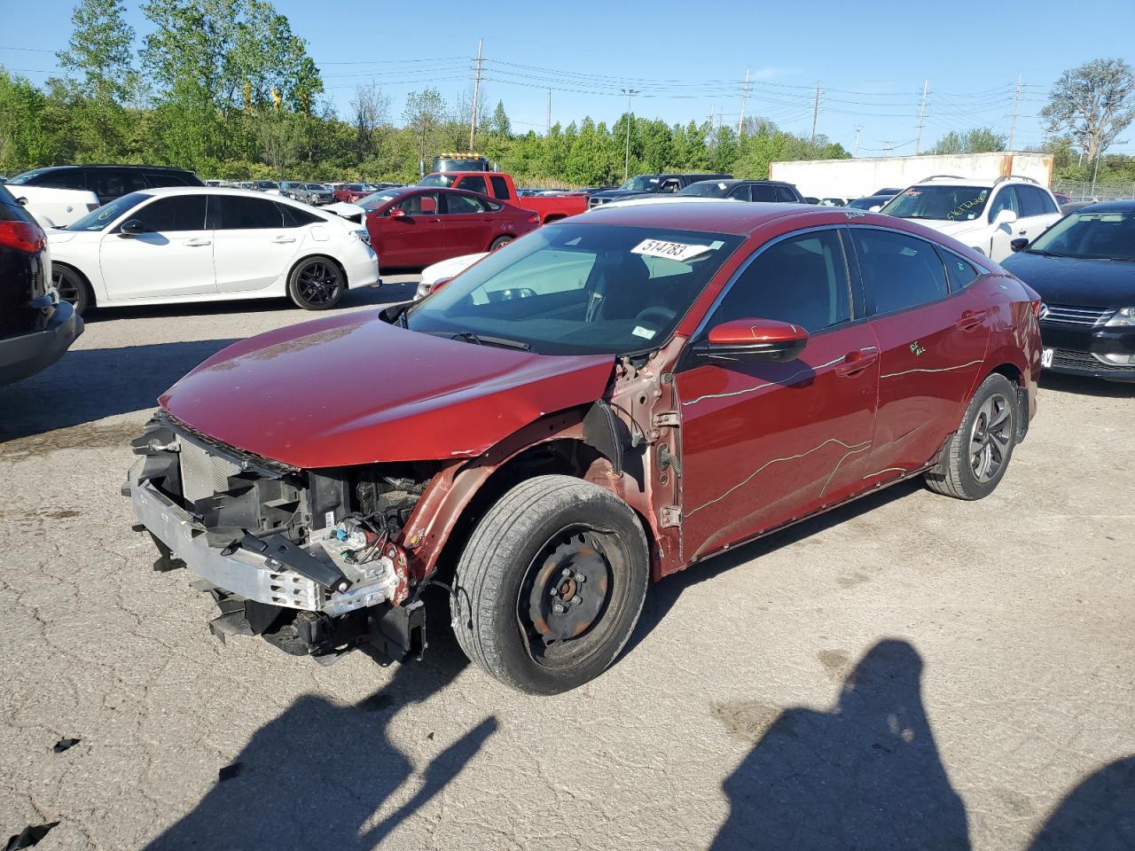 2019 HONDA CIVIC LX car image