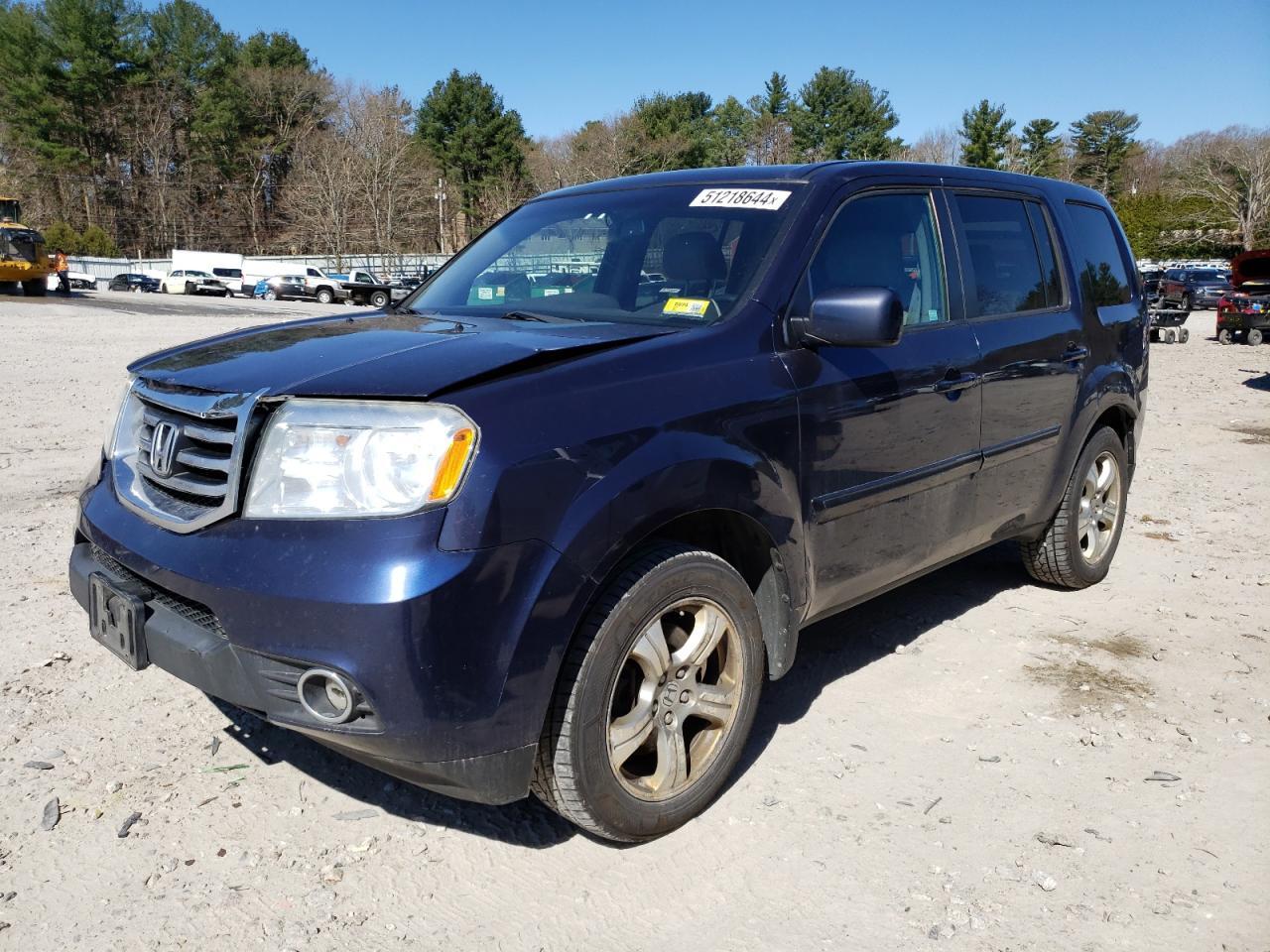 2013 HONDA PILOT EXL