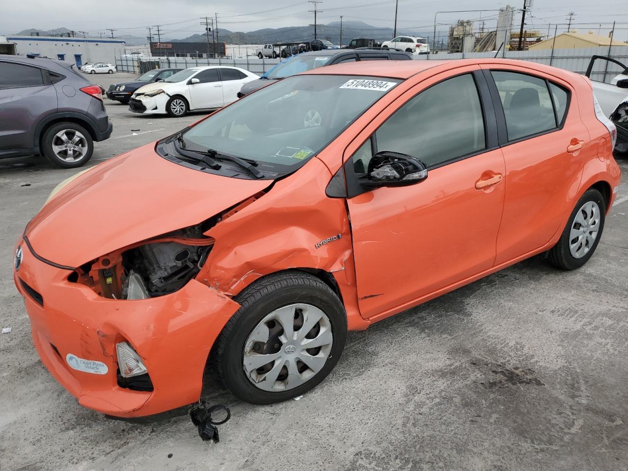 2012 TOYOTA PRIUS C car image