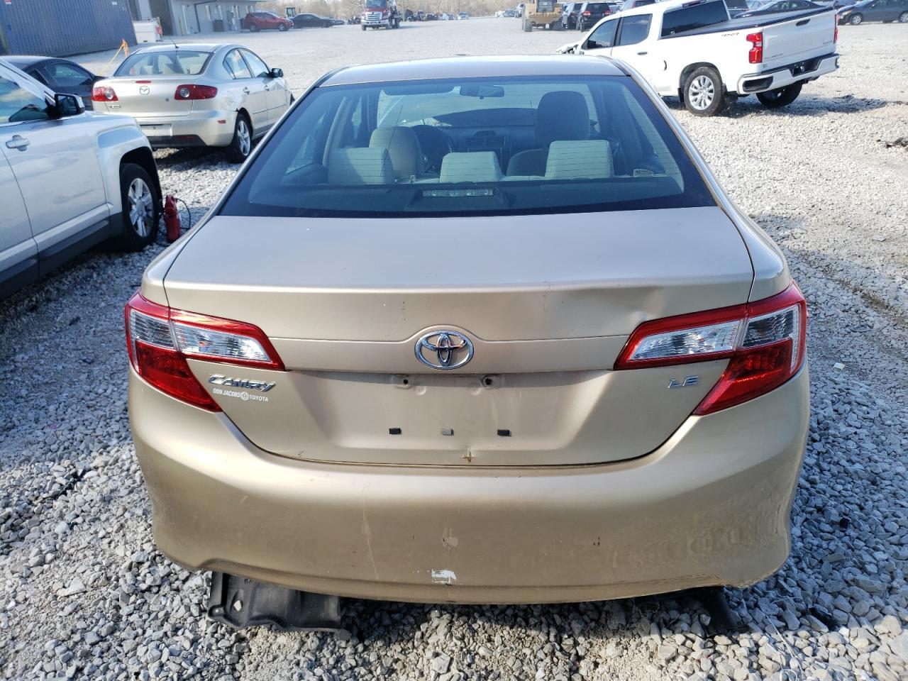 2012 TOYOTA CAMRY BASE - Image 6