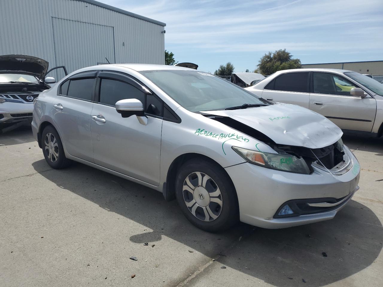 2015 HONDA CIVIC HYBR - Фото 4