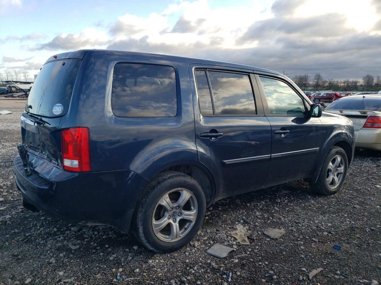 2012 HONDA PILOT EXL - Image 3