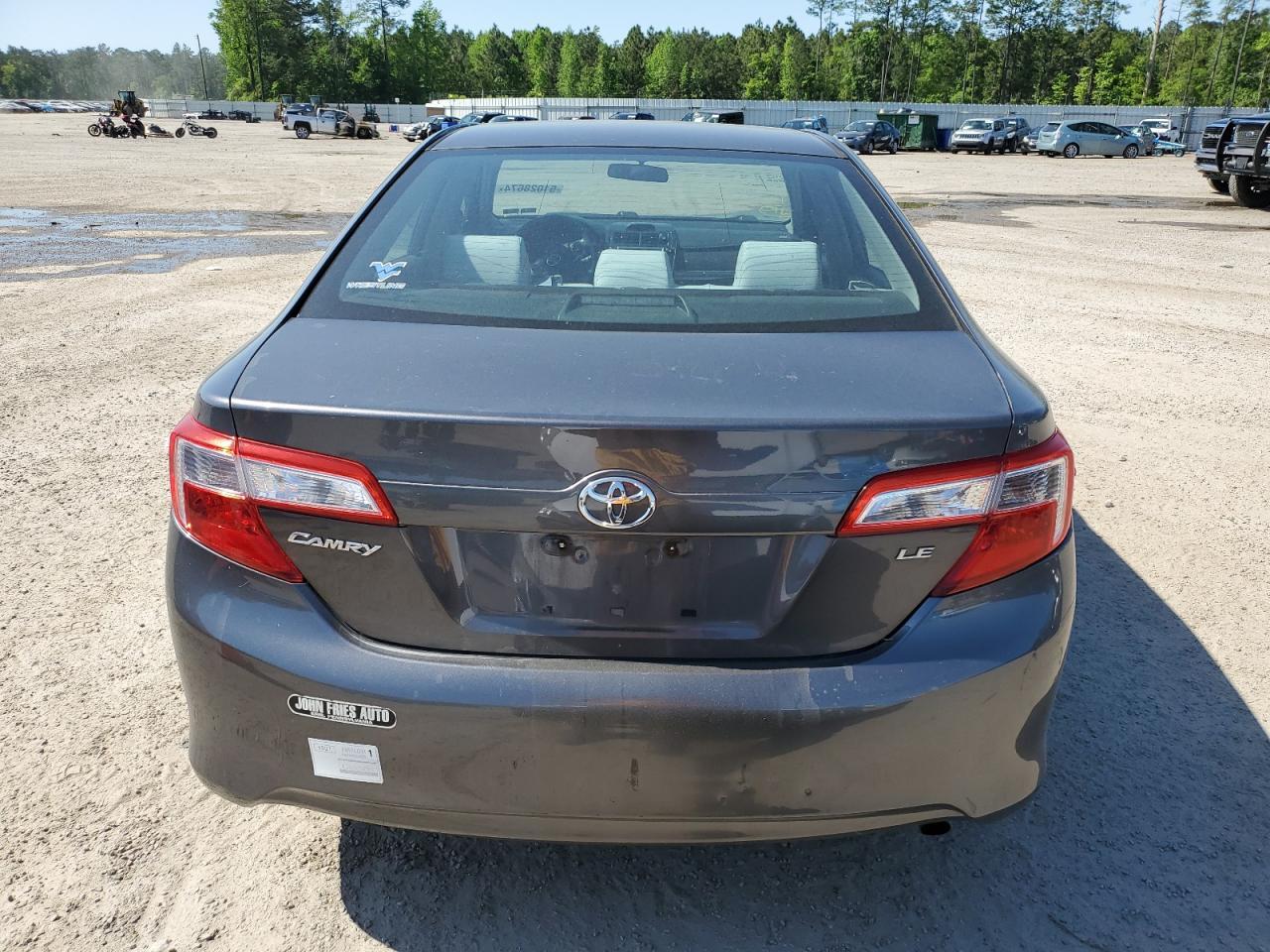 2013 TOYOTA CAMRY L - Image 6