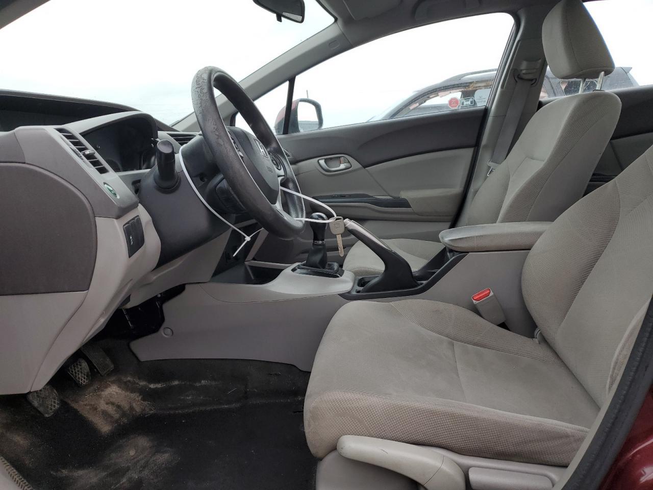 2012 HONDA CIVIC LX - Фото 7