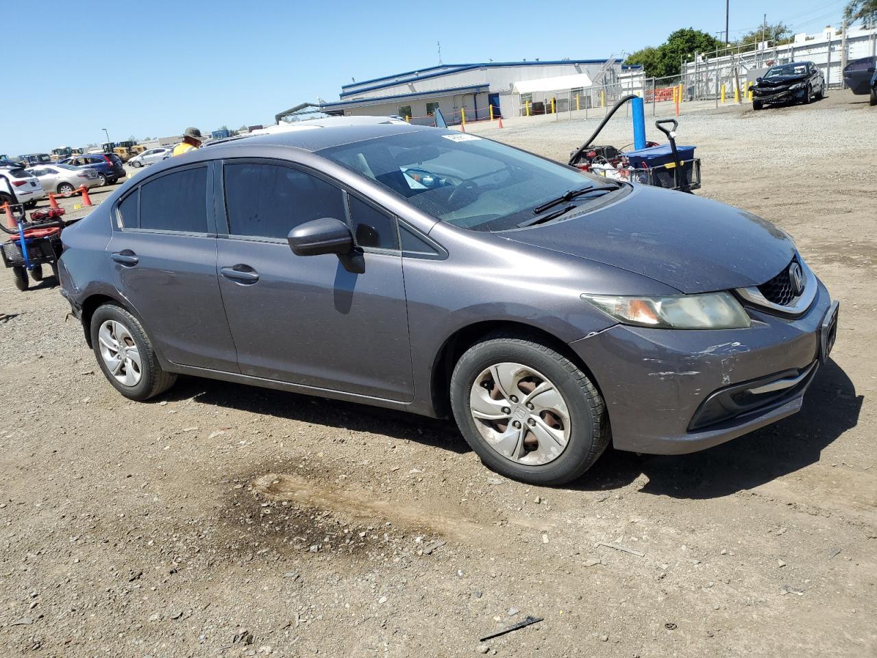 2015 HONDA CIVIC LX - Фото 4