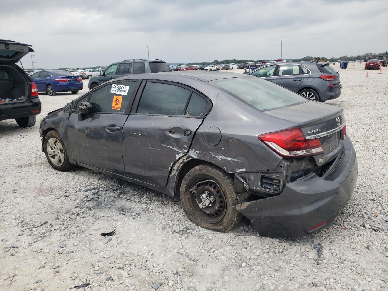 2014 HONDA CIVIC LX - Image 2