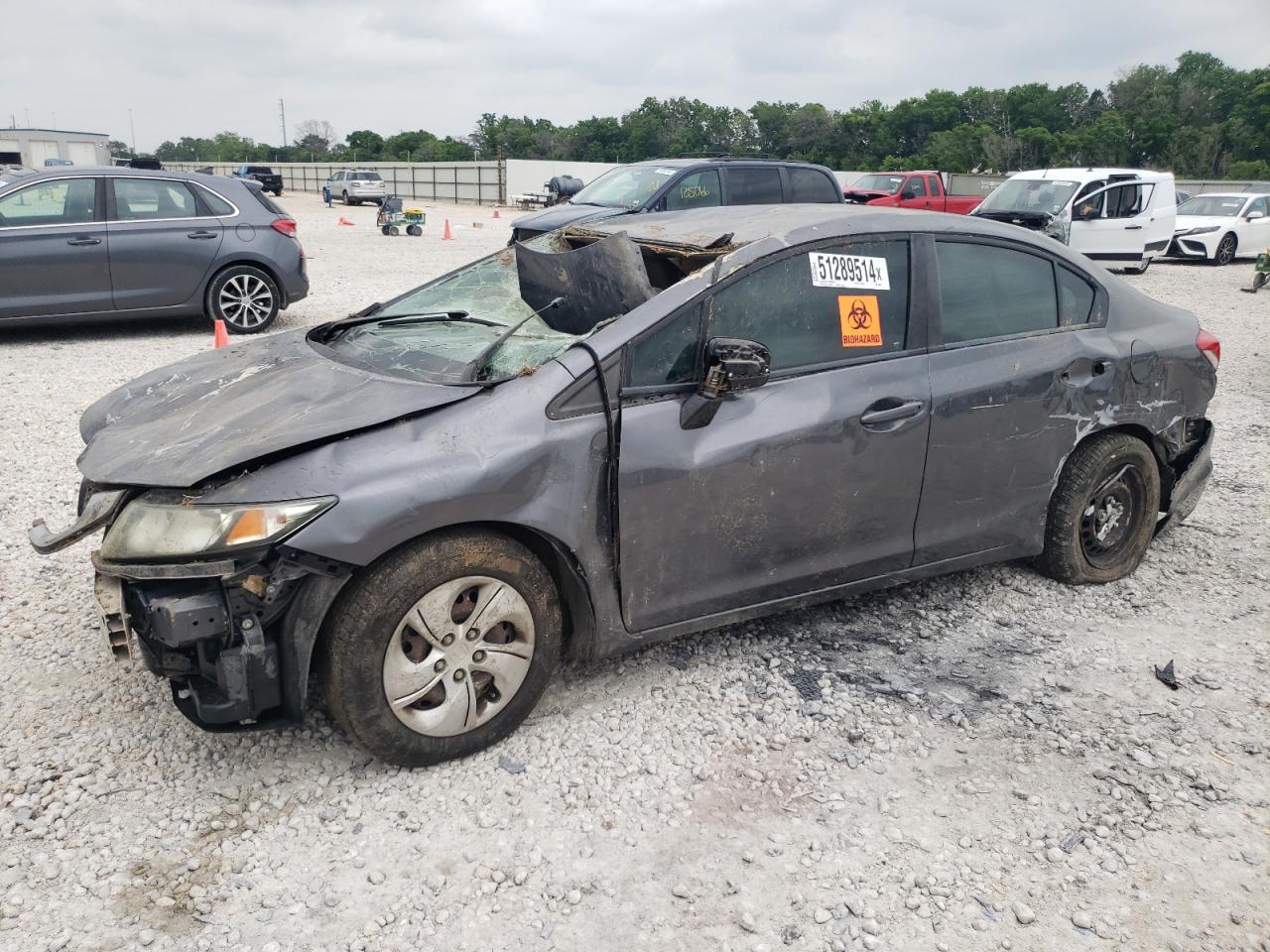 2014 HONDA CIVIC LX