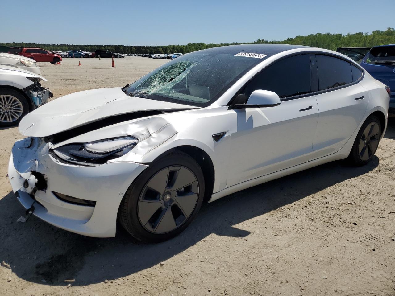 2021 TESLA MODEL 3 car image