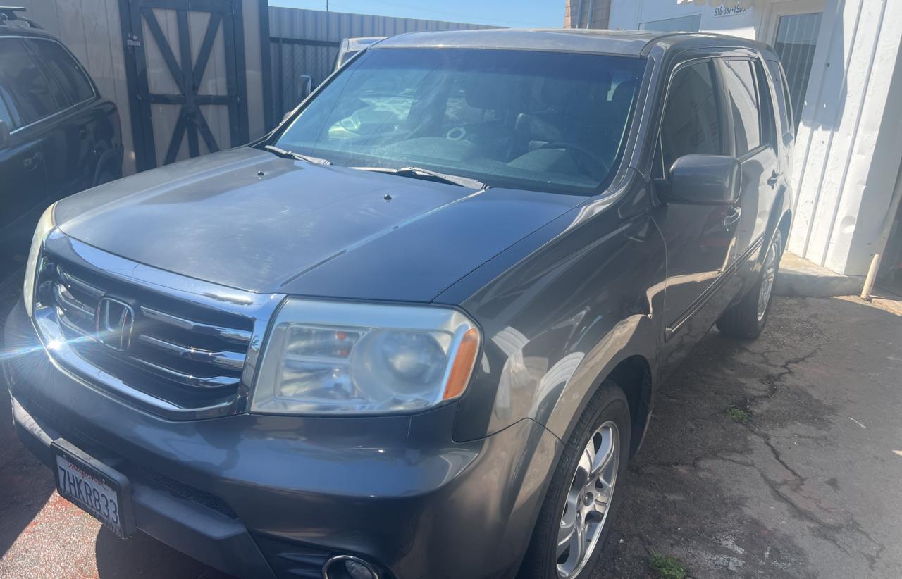 2012 HONDA PILOT EXL - Фото 2