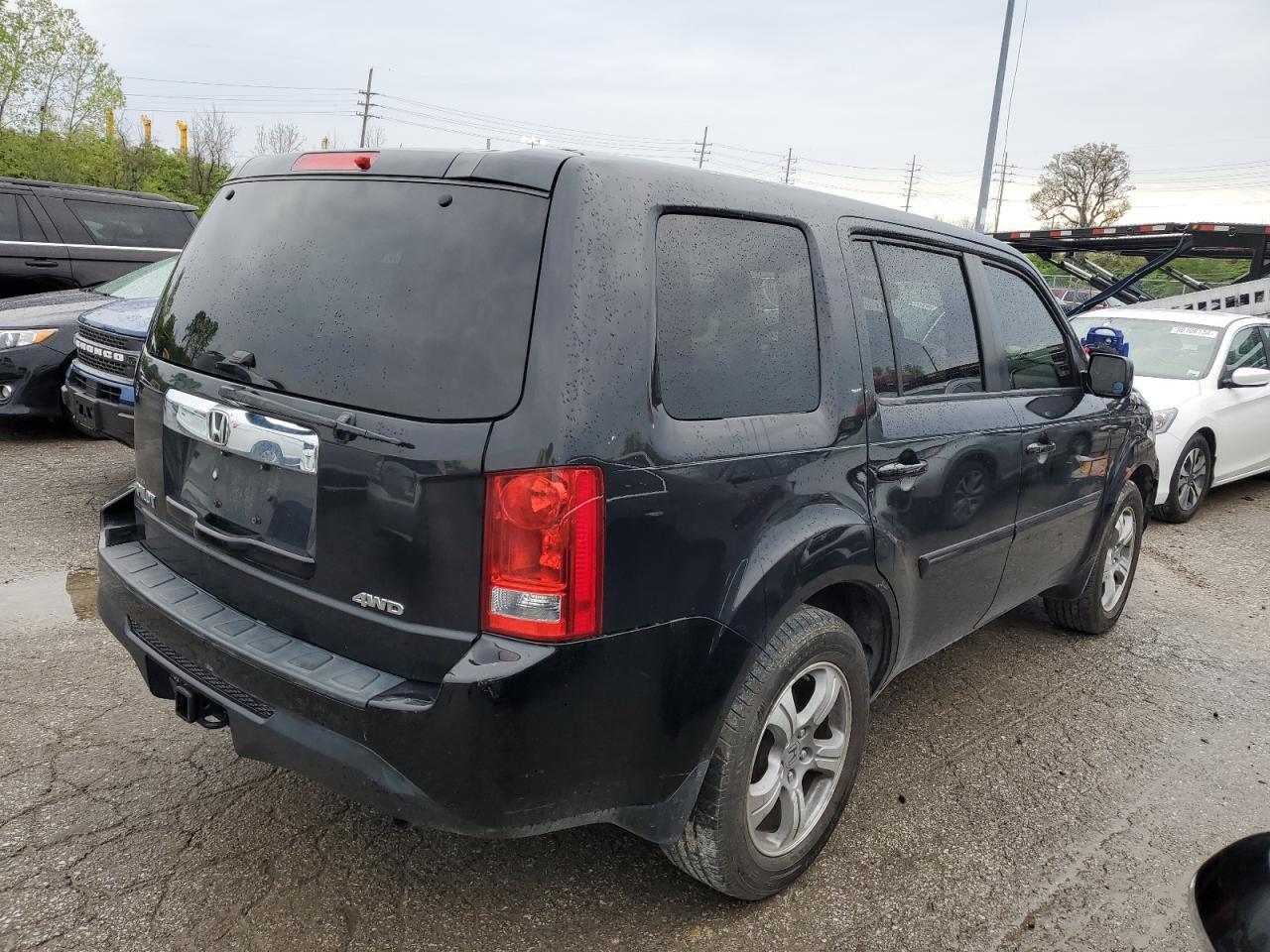 2013 HONDA PILOT EXLN - Image 3
