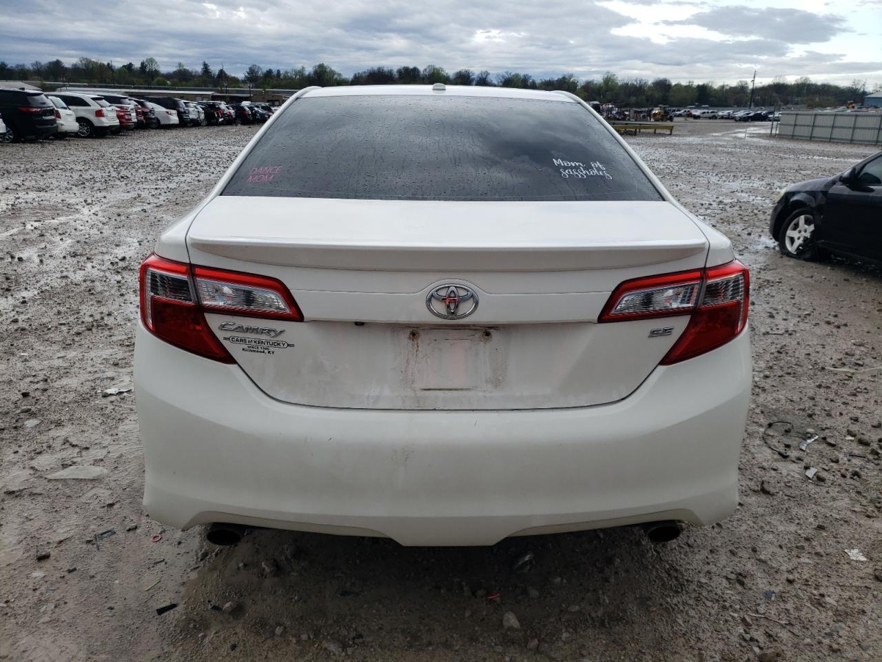 2012 TOYOTA CAMRY SE - Image 6
