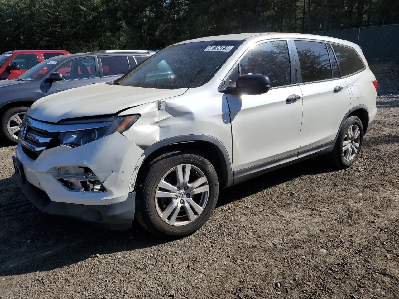 2017 HONDA PILOT LX