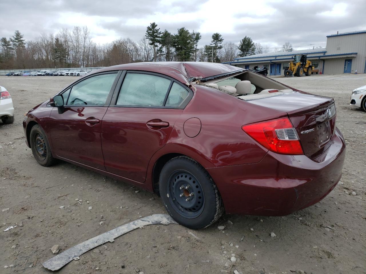 2012 HONDA CIVIC LX - Image 2