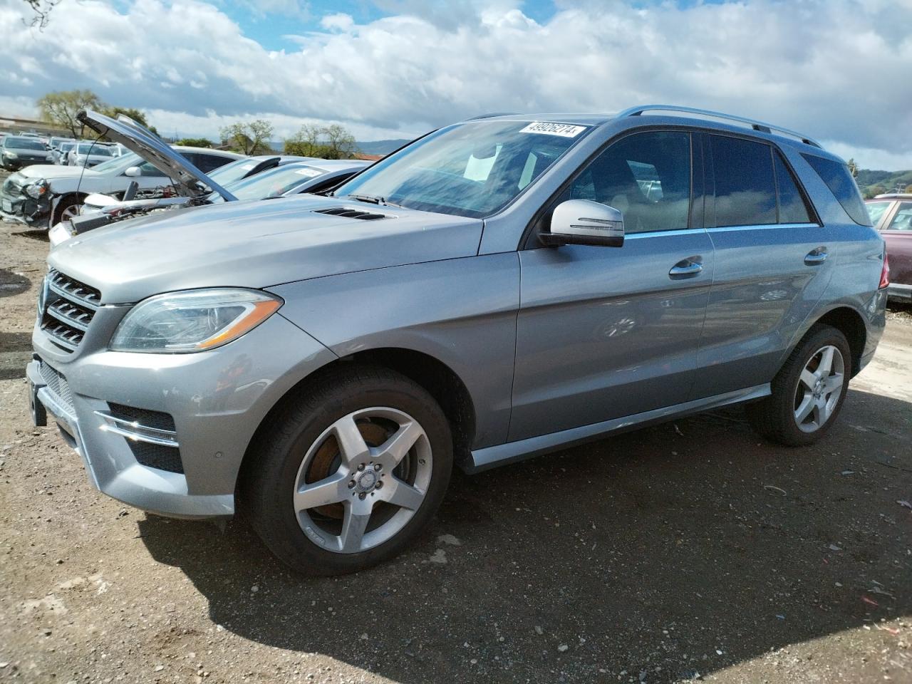 2014 MERCEDES-BENZ ML 350 BLU car image