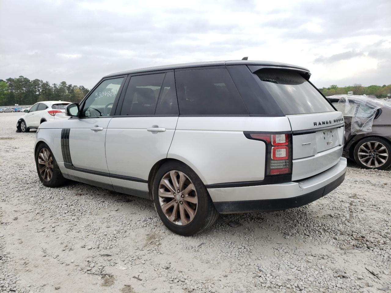 2016 LAND ROVER RANGE ROVE - Фото 2