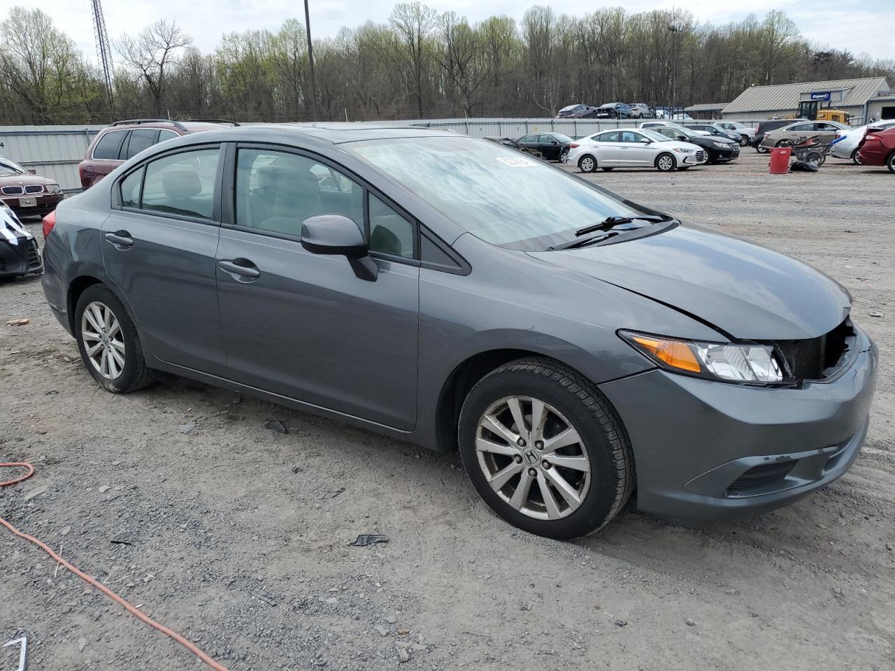 2012 HONDA CIVIC EX - Фото 4