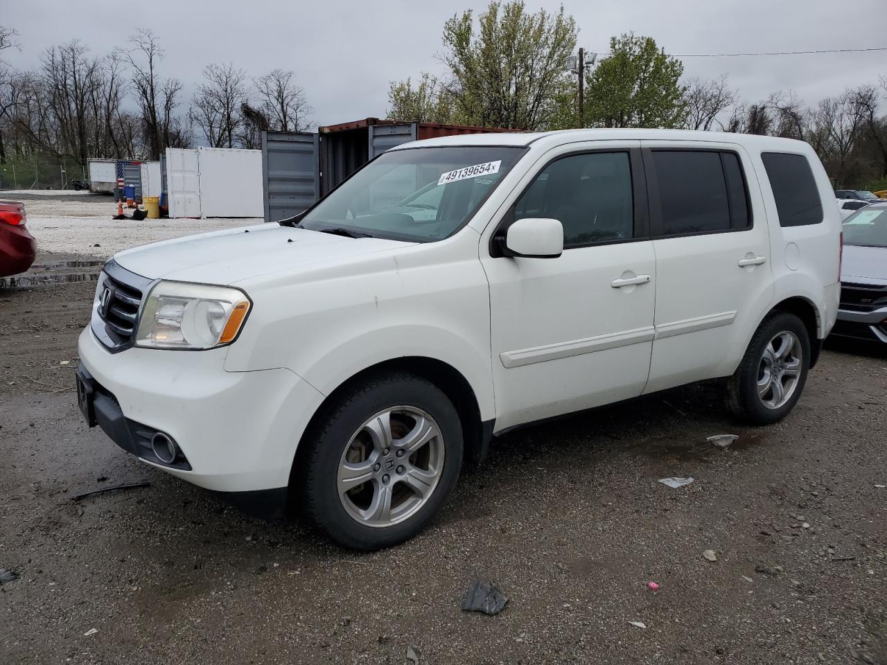 2012 HONDA PILOT EXL